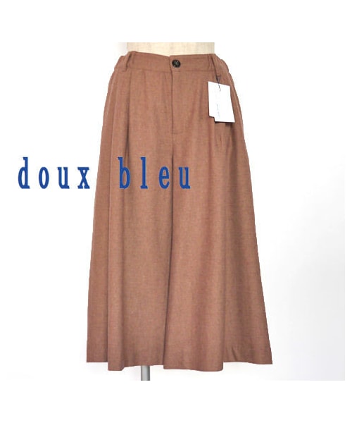 doux bleu （ドゥーブルー）の「【doux bleu】 タックキュロット（その他パンツ・レディース・その他）」の2枚目の写真
