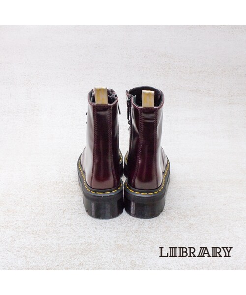 Dr. Martens（ドクターマーチン）の「JADON II VEGAN Cherry Red Cambridge Brush（その他・メンズ・其他）」の2枚目の写真