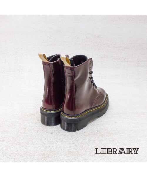 Dr. Martens（ドクターマーチン）の「JADON II VEGAN Cherry Red Cambridge Brush（その他・メンズ・其他）」の3枚目の写真