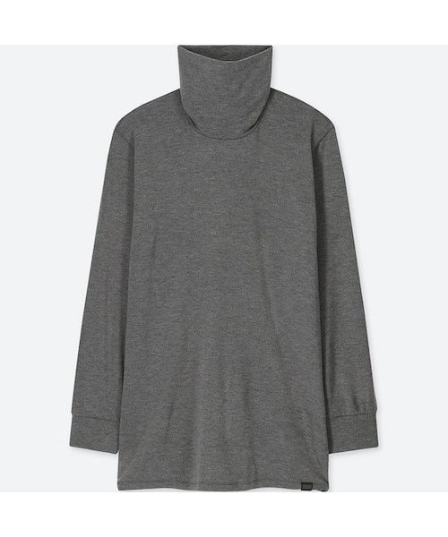 UNIQLO（ユニクロ）の「ヒートテックエクストラウォームタートルネックＴ（9分袖・極暖）（その他アンダーウェア/インナー・メンズ・WHITE 00/BLACK 09/NAVY 69/DARK GRAY 08・M/L/S/XL）」の3枚目の写真