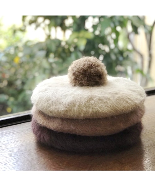 KENT HAT(ケントハット)の「【期間限定】ショコラベレー(ハンチング/ベレー帽・レディース・ブラウン・56~58cm)」の1枚目の写真