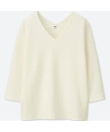 UNIQLO | ミラノリブプルオーバー（7分袖）(Tシャツ/カットソー)