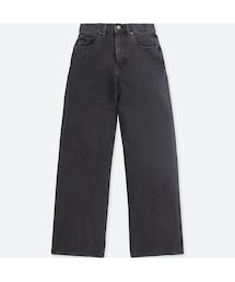 UNIQLO | ハイライズワイドジーンズ＋(デニムパンツ)
