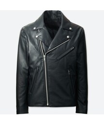 UNIQLO | ネオレザーダブルライダースジャケット(ブルゾン)
