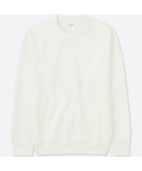UNIQLO（ユニクロ）の「ドライストレッチスウェットシャツ（長袖）（パーカー・メンズ・NAVY 69/BLACK 09/DARK GRAY 08/WHITE 00/GRAY 03/BLUE 67/RED 17・L/XXL/4XL/3XL/XL/M/S/XS）」の2枚目の写真