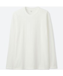 UNIQLO | スーピマコットンクルーネックT（長袖） ＋EC(Tシャツ/カットソー)