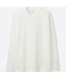 UNIQLO | スーピマコットンクルーネックT（長袖） ＋EC(Tシャツ/カットソー)