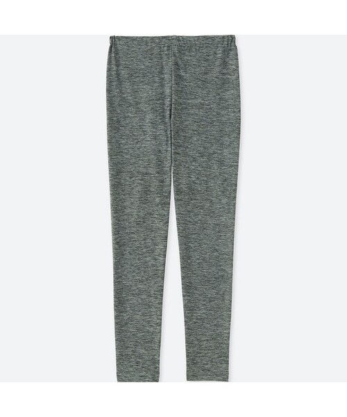 UNIQLO（ユニクロ）の「KIDS ドライレギンス（10分丈）（その他トップス・キッズ・DARK GRAY 08/BLACK 09・140/110/130/150/160/120）」の2枚目の写真