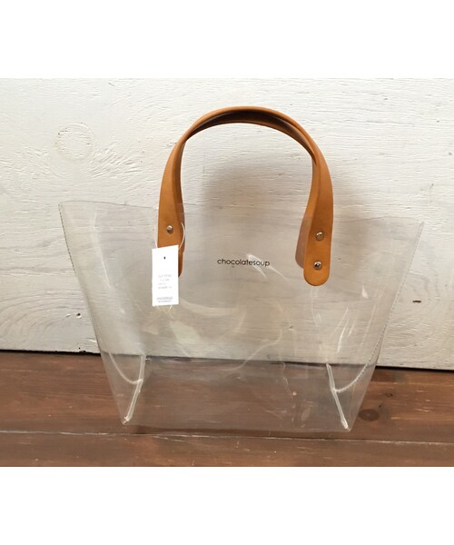 cache cache（カシュ カシュ）の「chocolatesoup  UTILITY TOTE BAG (border)（トートバッグ・キッズ・その他）」の3枚目の写真