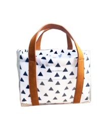 cache cache | chocolatesoup  GEOMETRY CLEAR TOTE BAG (triangle)(トートバッグ)