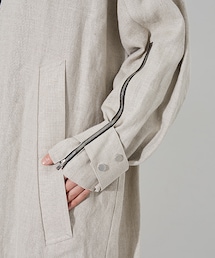 CINOH（チノ）の「リネンノーカラーコート（）」 - WEAR
