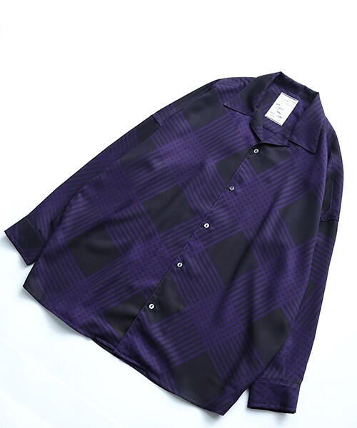 SHAREEF（シャリーフ）の「オーバーサイズオープンカラーチェック  