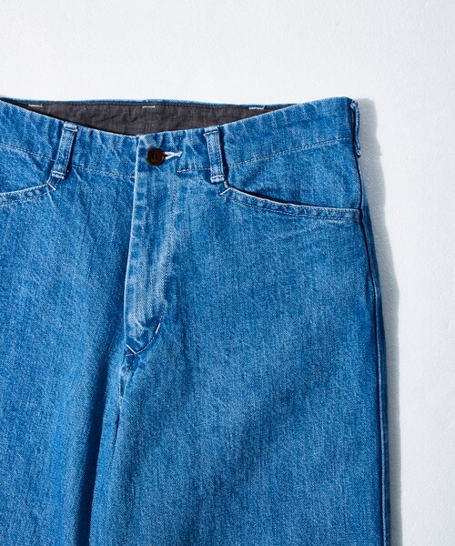 sulvam（サルバム）の「クラッシュワイドデニムパンツ（）」 - WEAR