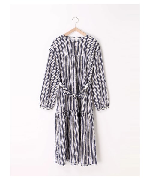 ehka sopo（エヘカソポ）の「花柄ティアードワンピース（ワンピース/ドレス・ピンク/サックスブルー/ネイビー・M）」の11枚目の写真