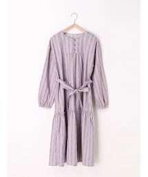 ehka sopo | 花柄ティアードワンピース(ワンピース/ドレス)