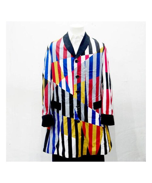 A STORY TOKYO(アストーリートウキョウ)の「REVERBERATE リバーバレイト ONE OF TECHNO COAT HAND PAINT ハンドプリント パッチワーク 1点物 40サイズ(その他アウター・メンズ・その他・40/38)」の1枚目の写真