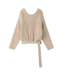 ELENDEEK | ELENDEEK　HEM DRAWSTRING KNIT(ニット/セーター)