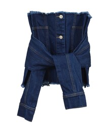 STYLEBLOCK | Gジャンリメイク風コルセット(キャミソール)