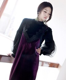 DINT | ゴージャスボリュームスモークブラウス(その他トップス)