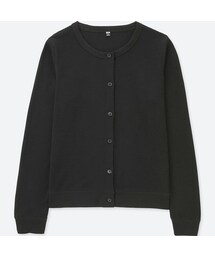 UNIQLO | ミニワッフルカーディガン（長袖）(ニット/セーター)