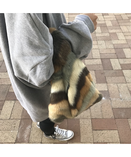 copine（コピン）の「マルチミックスファーバッグ(2color)【クリックポスト対象商品】（ハンドバッグ・レディース・その他）」の8枚目の写真