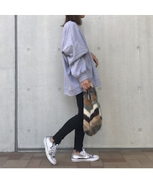 copine | ユニセックス★ゆる可愛いビッグシルエットスウェット(2color)(スウェット)