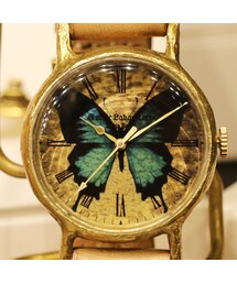 A STORY TOKYO | オオルリアゲハの腕時計 Classic Wristwatch blue butterfly(アナログ腕時計)