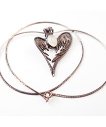 no brand | Clystal Moon Angel Queen ムーンキャッツアイ ペンダント(ネックレス)