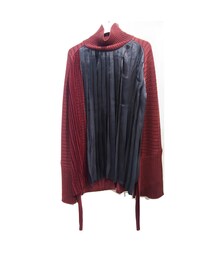 IN-PROCESS BY HALL OHARA | IN-PROCESS BY HALL OHARA PLEATED KNIT JUMPER プリーツニットジャンバー(シャツ/ブラウス)