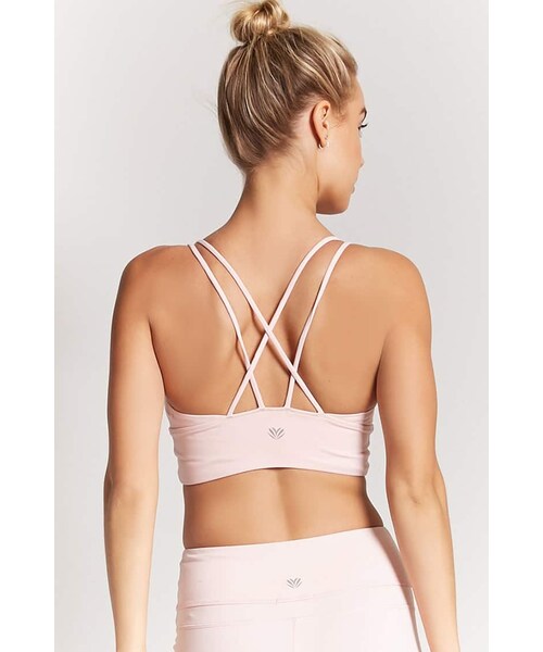 FOREVER 21(フォーエバー トゥエンティーワン)の「Low ImpactVネックスポーツブラ(アンダーウェア・PINK/BLACK/LIGHT BLUE・XS)」の3枚目の写真