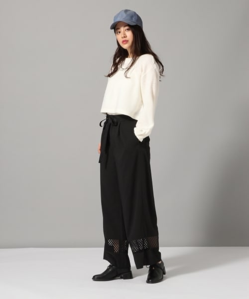 HARE（ハレ）の「スソメッシュイージーパンツ（）」 - WEAR