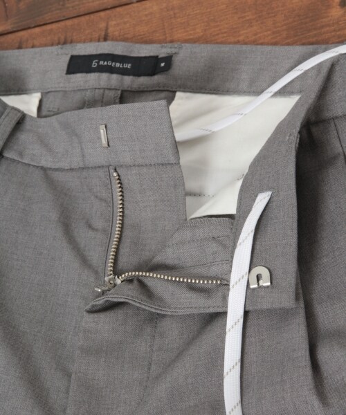 RAGEBLUE（レイジブルー）の「TRワイドパンツSS（パンツ・ブラック/グレー/ベージュ/ネイビー）」の15枚目の写真