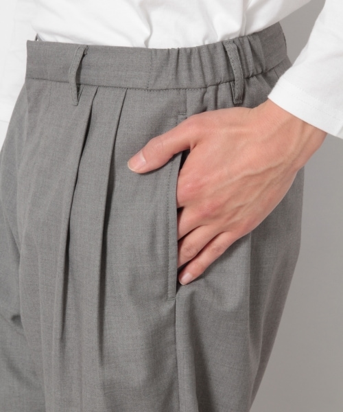 RAGEBLUE（レイジブルー）の「TRワイドパンツSS（パンツ・ブラック/グレー/ベージュ/ネイビー）」の12枚目の写真