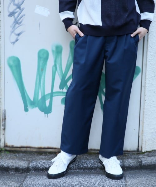 RAGEBLUE（レイジブルー）の「TRワイドパンツSS（パンツ・ブラック/グレー/ベージュ/ネイビー）」の4枚目の写真