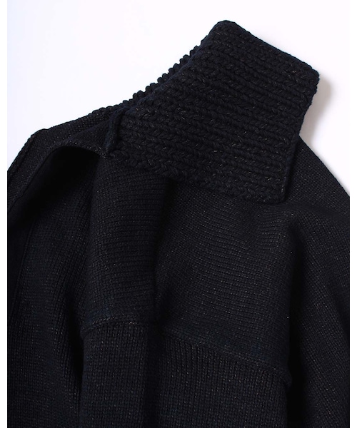 美品 45R インディゴ チューブヤーンセーラー PULLOVER ニット♪ 45R（フォーティファイブアール）の「インディゴチューブヤーン