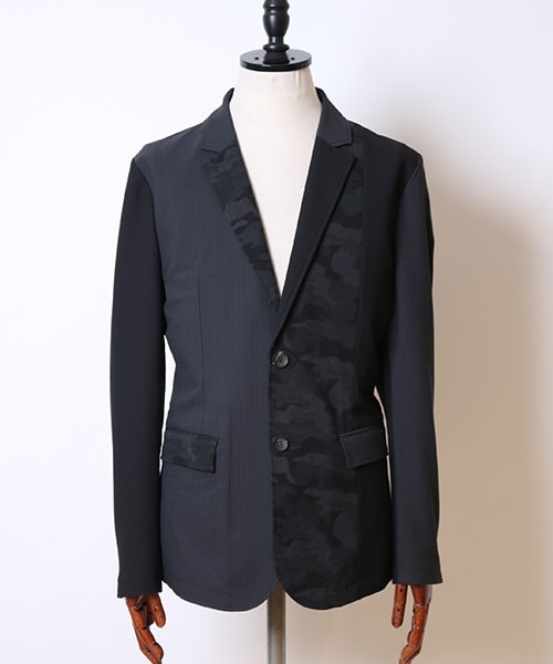 CAMBIO（カンビオ）の「2822 cf40j-seersucker switching easy jacket 