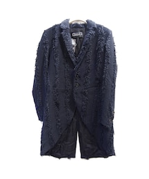 Ventriloquist | Ventriloquist ヴェントリロクィスト フリンジジャガードジャケット ブラック(その他アウター)