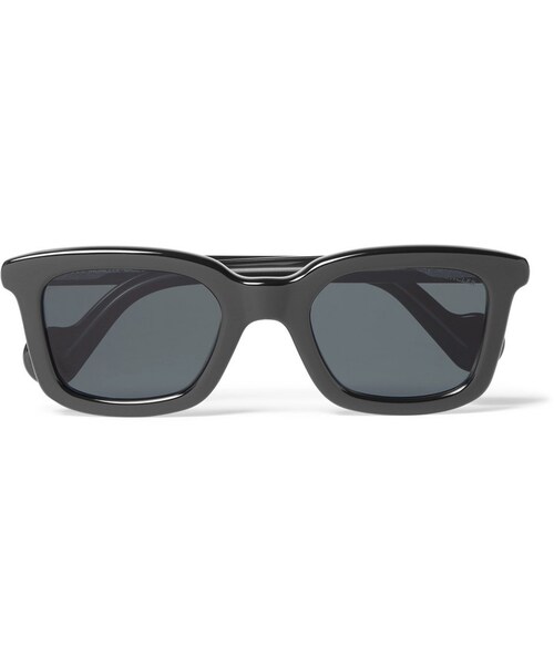 MONCLER スクエアフレムサンクラス ML0192F 92D Moncler Eyewear Square Frame Sunglasses In 92d Blue | ModeSens