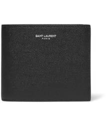 Saint Laurent | Saint Laurent Pebble-Grain Leather Billfold Wallet(財布)