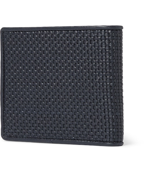 ZEGNA（ゼニア）の「Ermenegildo Zegna Pelle Tessuta Leather