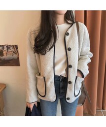 CHERRYKOKO | milwin, jacket(ノーカラージャケット)