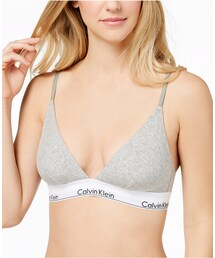 Calvin Klein Modern Cotton Logo-Band Triangle Bralette Qf1061