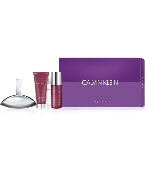 calvin klein women's long packable down jacket with attached hood