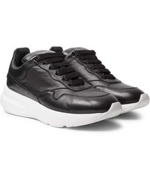 Alexander McQueen | Alexander McQueen Exaggerated-Sole Leather Sneakers(スニーカー)