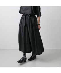 Si-Si-Si | Si-Si-Si comfort　スースースーコンフォート　スカート　BLACK　18-SS036(シャツ/ブラウス)