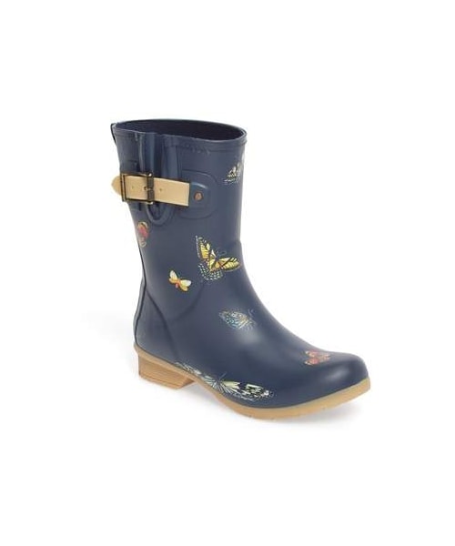 mid height rain boots