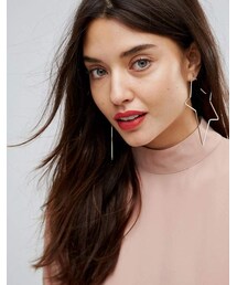 STEVE MADDEN | Steve Madden Open Star Post Earring(イヤリング)