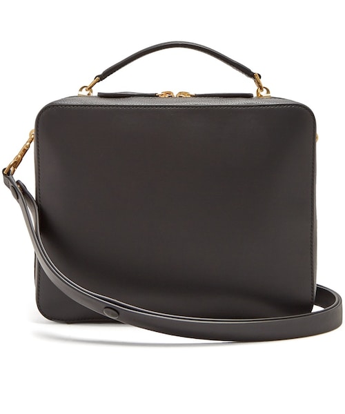 アニヤハインドマーチ stack double satchel