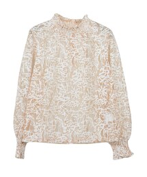 STYLEBLOCK | ラッセルレースボリュームスリーブブラウス(シャツ/ブラウス)