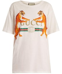 美品 GUCCI グッチ ダブルタイガー Tシャツ オレンジ ブラック サイズL 楽天市場】【中古】【キッズ】 GUCCI グッチ TIGER SWEATER